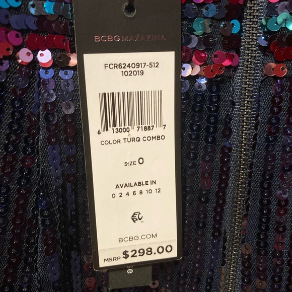 BCBG brand new sequin dress - Picture 5 of 10